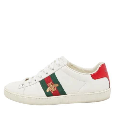 sneakers gucci 1vintage|pre owned gucci sneakers.